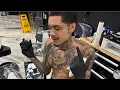 TATTING CHICANO CLOWN ON THE HOMIE