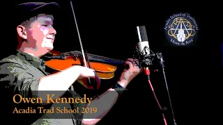 Owen Kennedy performing Pressed for Time Mutt s Favorite Boys of Malin - Acadia Trad 2019