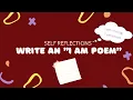 Write an I Am Poem