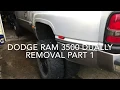 Dually to single conversion on a 2nd gen cummins pt 1