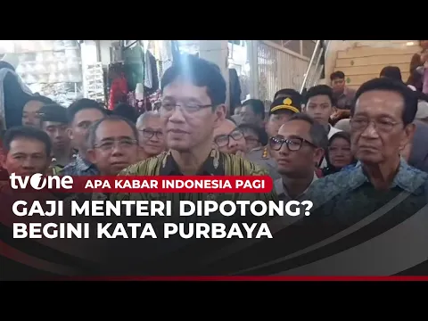 Purbaya soal Pemotongan Gaji Menteri: Layak Untuk Dikoreksi