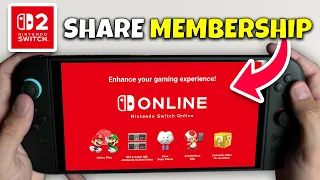How To Share Nintendo Switch Online Subscription With All Other Users on Nintendo Switch 2