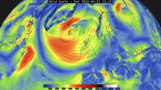 UK weather forecast two week outlook - GFS Run 2026-03-29 00z