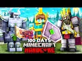 Download Lagu I Survived 100 Days as a DUNGEON HUNTER in Minecraft Hardcore!
