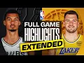 EXTENDED SPURS at LAKERS FULL GAME HIGHLIGHTS November 5 2025