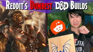 Reddit s oVerPOWeReD D D bUiLDs that actually kinda suck