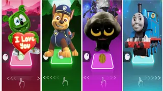 gummy bear song paw patrol song scatman song tomas song who is better