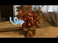 Der Rose Fall Baby s Breath Review Orange Yellow Silk Flowers