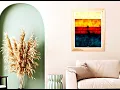 Transform Your Space with Bismillah Abstract Islamic Wall Art - Minimalist Spiritual Decor for