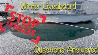 Ep  11: TOP 3 Questions we get asked about wintering aboard