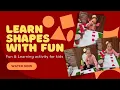 Interactive Shape Recognition Activity for Preschoolers Fun Learning with OurImaginativeMinds