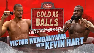 victor wembanyama gets a bigger tub than kevin hart cold as balls
