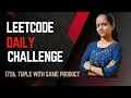 Leetcode 1726 Tuple with Same Product Java Simple Approach Hashing