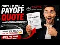 How to get a payoff quote from Toyota Financial Services