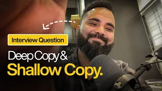 Deep Copy Shallow Copy Interview Question JavaScript