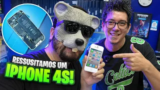 RESSUSCITANDO UM IPHONE ANTIGO E RARO, SERÁ QUE FUNCIONOU?