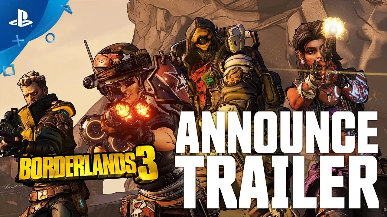 Borderlands 3 - العرض التشويقي للإعلان عن اللعبة | PS4