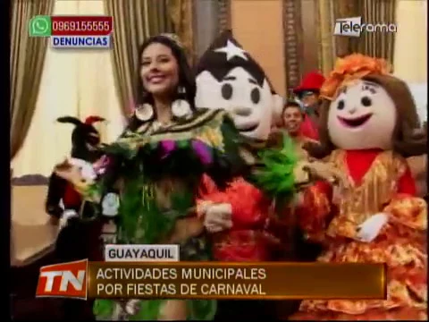 Actividades municipales por fiestas de carnaval