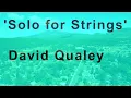 'Solo for Strings' David Qualey