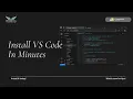 VS Code Setup in 2 Minutes Easy Guide for Beginners
