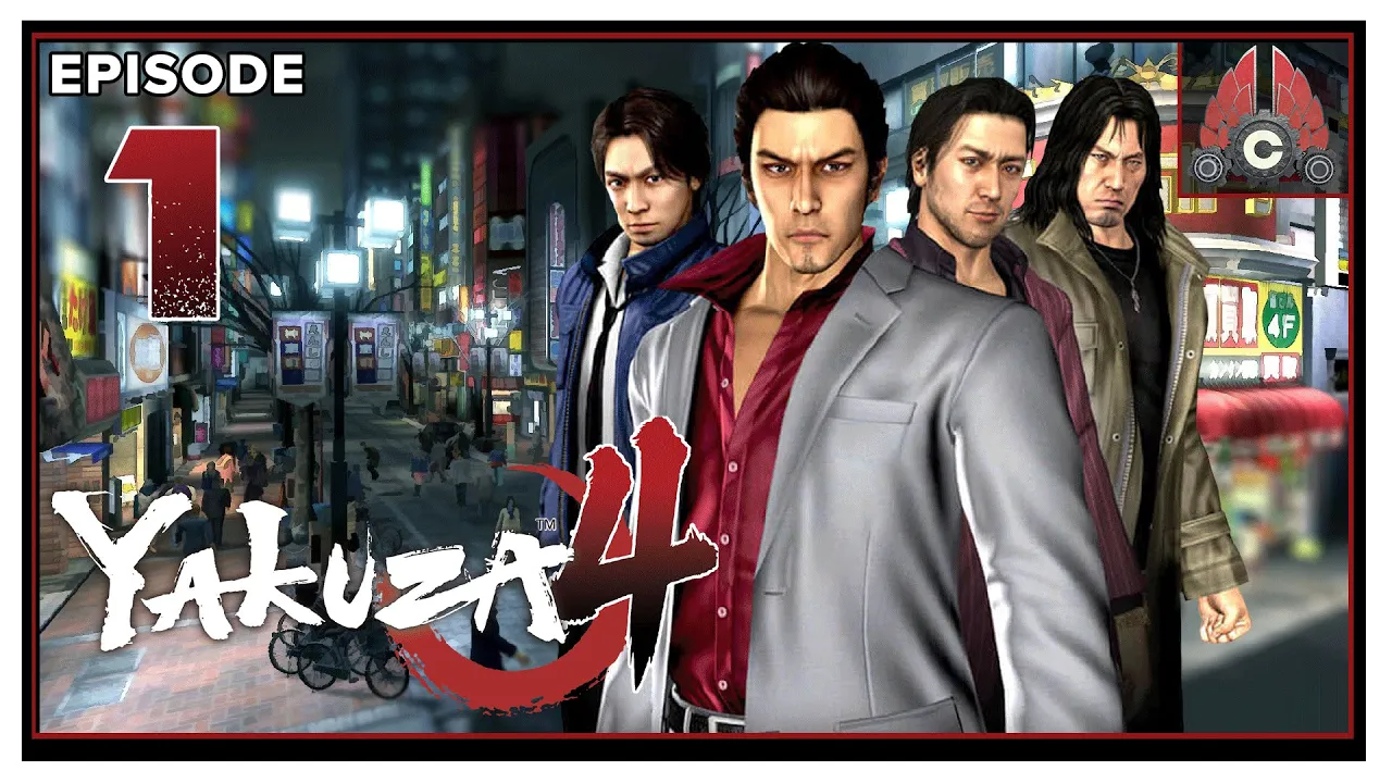 Let's Play Yakuza 4 (Remastered Collection) With CohhCarnage - Episode 1