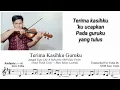 Lagu Terima Kasihku Guruku(instrumen biola)
