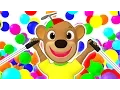Download Lagu SUPER CIRCUS 3D Kid's Olympics | Olympic Playground, Color Balls, Ball Pit Show by Busy Beavers
