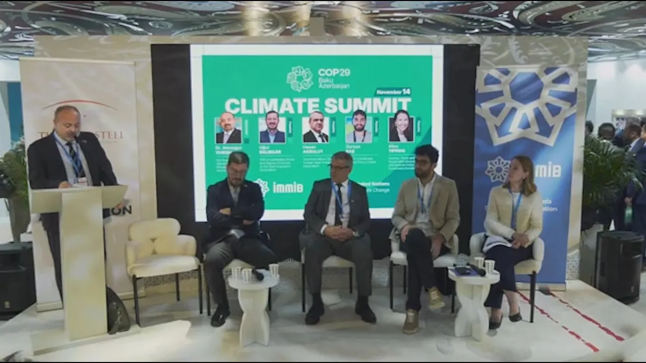 COP29 - Future of the Steel Industry: Decarbonization, Circular Economy, and Emerging Challenges