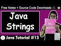Java Tutorial Introduction to Strings