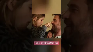 Chris hemsworth and India rose Cute father and daughter duo