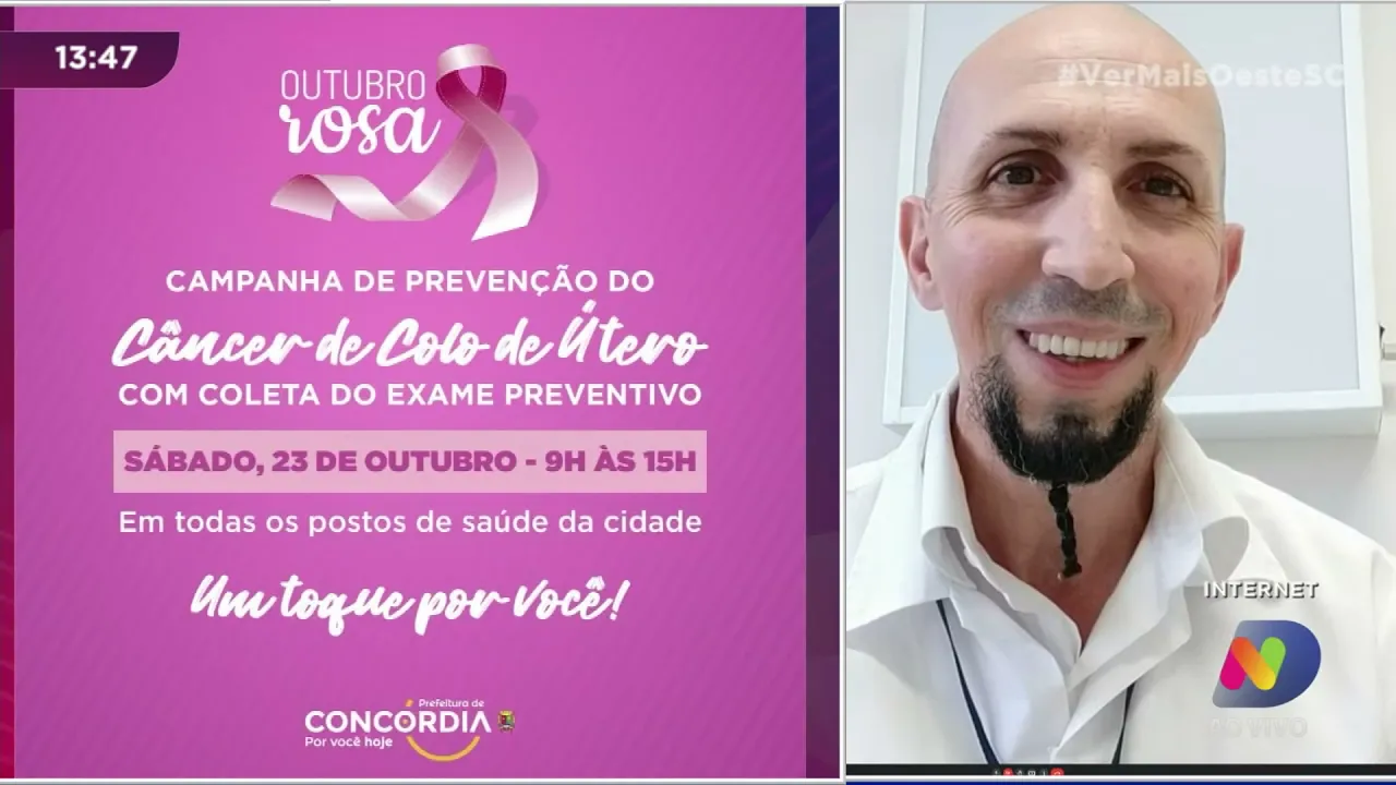 Mutirão para exames preventivos em Concórdia: ação será no sábado (23)