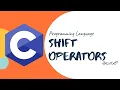 Left shift and Right shift operators in c programming language in telugu by telugutechcave