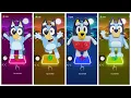 Download Lagu BLUEY 🆚 BLUEY 🆚 BLUEY 🆚 BLUEY - Coffin Dance 🎶 Tiles Hop Edm Rush Game 🎮 Who is Best?