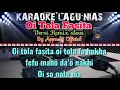 KARAOKE LAGU NIAS || OI TOLA FASITA || VERSI REMIX SLOW