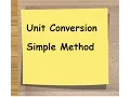 You won t believe how easy this is-Unit Conversion-Easy Method