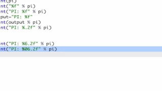 Python 4 - Output Formatting