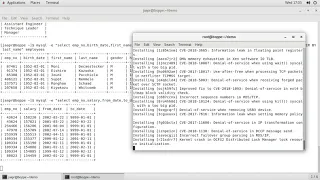 Ksplice with MySQL demo