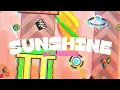 Beating Sunshine by Unzor AGAIN All Coins Geometry Dash