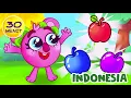 Lagu Buah Apa Ini | + Lagu Anak-Anak Terbaik oleh Baby Zoo INDONESIA 😻🐨🐰🦁