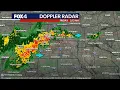 Dallas Weather Severe storms move through DFW LIVE RADAR