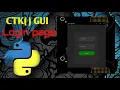 Create a Stylish Login Page in Python with CustomTkinter Step by Step Tutorial