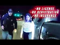 Woman Driving With a Suspended License and No Registration or Insurance Gets Arrested