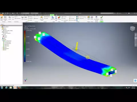 AutoDesk Inventor 2017 : 13 : Stress Analysis