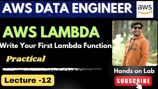 12 AWS Lambda Practical Create Your First Lambda Function Step by Step