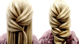 Коса из "РЕЗИНОК" ПОШАГОВО. Braid from "ELASTIC BANDS" STEP BY ST