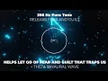 396 Hz Pure Tone + THETA Wave | RELEASE FEAR AND GUILT | Solfeggio Frequency | Binaural Beats