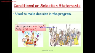 Chapter 9 Part2 Conditional constructs in JAVA Easy explanation with Examples ICSE