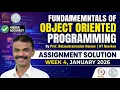 Fundamentals of Object Oriented Programming Week 4 Assignment Solution NPTEL Jan 2026