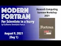 Modern Fortran Day 1