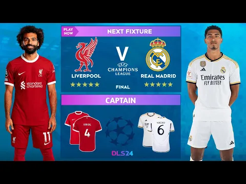 Download MP3 DLS 24 | Liverpool Vs Real Madrid | Final UCL | Dream League Soccer 2024 Gameplay...